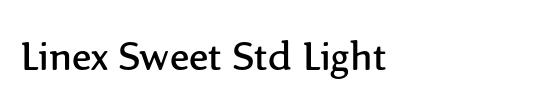 Linex Sans Std