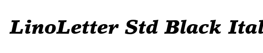 LinoLetter Std