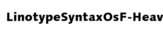 LinotypeSyntaxOsF