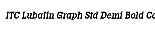 ITC Lubalin Graph Std