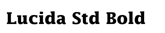 Lucida Std