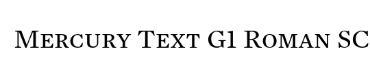 Mercury Text G3