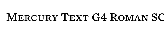 Mercury Text G1