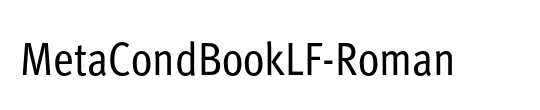 MetaCondBookLF