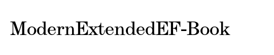 ModernExtendedEF