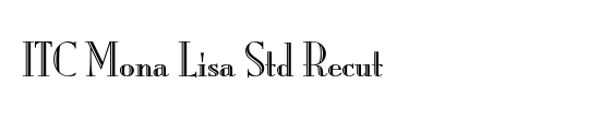 Bodoni Recut BlackCondensed SSi