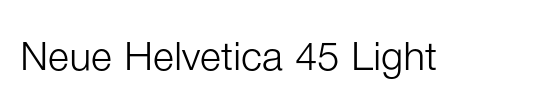 Neue Helvetica BQ