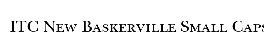 ITC New Baskerville