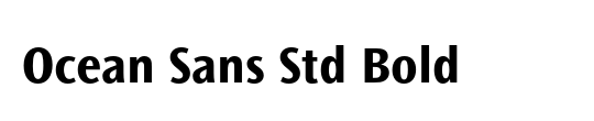 Ocean Sans Std