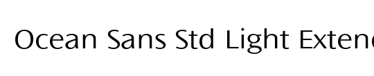 Ocean Sans Std