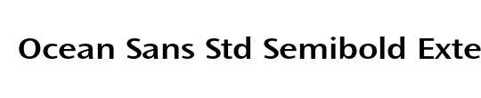 Ocean Sans Std