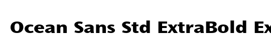 Ocean Sans Std