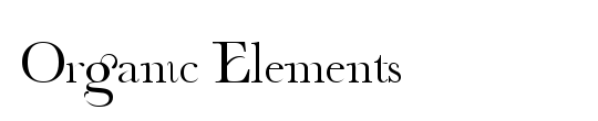 GE Elements of Nature I