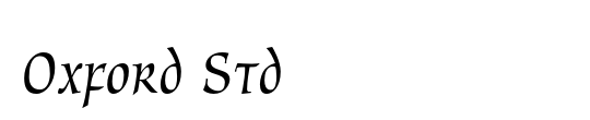 Oxford Italic