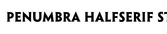 Penumbra HalfSerif Std