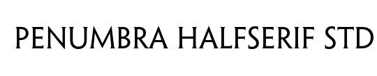 Penumbra HalfSerif Std