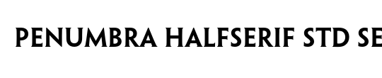 Penumbra HalfSerif Std