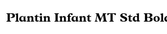 Plantin Infant MT Std