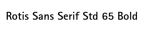 Rotis Semi Serif Std