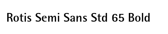 Rotis Semi Serif Std