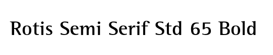 Rotis Semi Serif Std