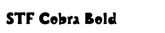 Iron Cobra Bold