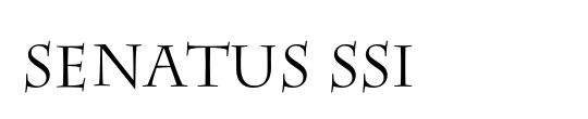 Senatus SSi