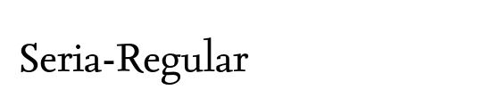 Seria-Italic