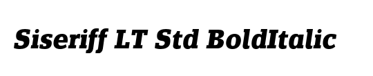 Siseriff LT Std Bold