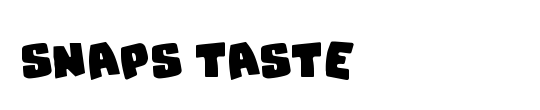 Snaps Taste Outline