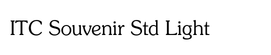 Souvenir-Light-Italic Wd