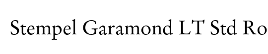 Simoncini Garamond Std