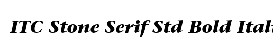 Stone Serif OS ITC