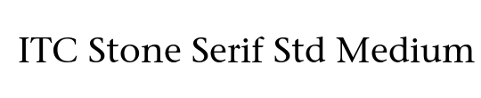 Stone Serif ITC TT