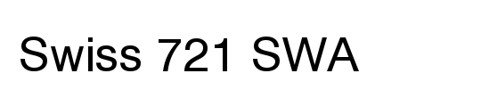 Swiss 721 SWA