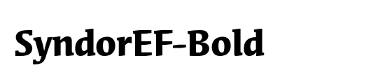 SyndorEF-Medium
