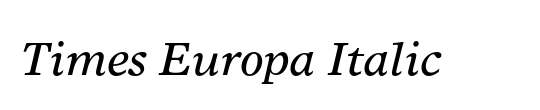 Times Europa