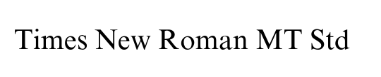 Times New Roman PS
