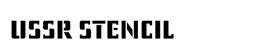 Stencil Sans