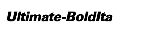 Ultimate-BoldIta