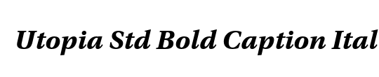 Utopia Bold