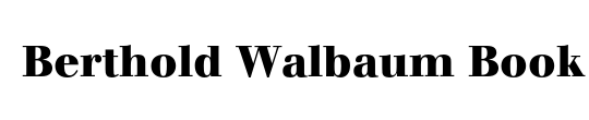 Walbaum