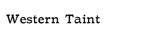 Western Rail Italic