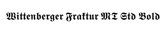 Leipzig Fraktur Bold