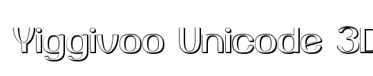 Yiggivoo Unicode 