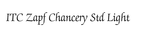 Chancery Script Light SSi