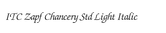 Chancery Script Light SSi