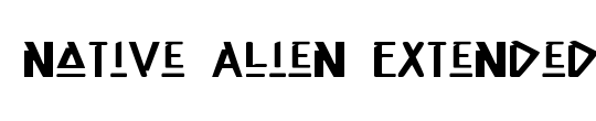 Native Alien Italic