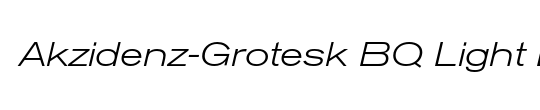 Akzidenz-Grotesk Extended BQ