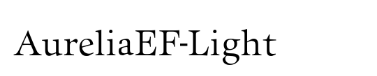 AureliaEF-LightItalic